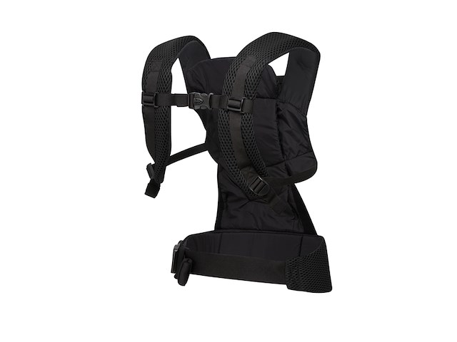 Dooky ergonomische draagzak urban comfort zwart - afbeelding 2 van  2