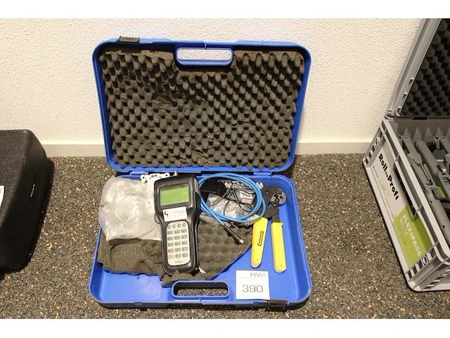 Doormeet apparaat hempro hka-50 in kunststoffen koffer. - afbeelding 1 van  1
