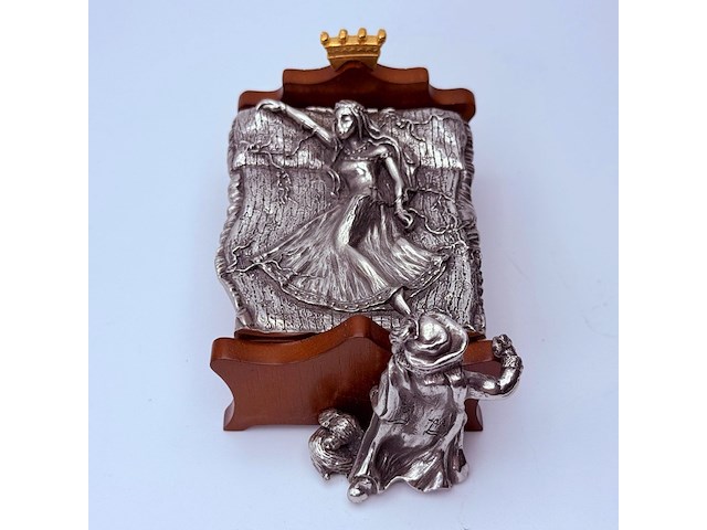 Doornroosje disney x royal selangor muziekdoos - afbeelding 6 van  11