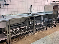 Doorschuif spoeltafel opstelling - afbeelding 3 van  7