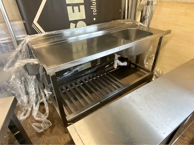 Doorschuif vaatwasser spoeltafel - afbeelding 1 van  5