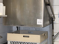 Doorschuifvaatwasser rima met aan- en afvoertafel. voorzien ecolab doseersysteem met diverse korven. afm. h... - afbeelding 2 van  4