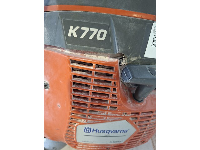 Doorslijper - 350mm - benzine husqvarna, k770, bouwjaar 2018 - afbeelding 2 van  5