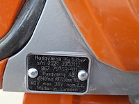 Doorslijper 230mm accu husqvarna, k535i, bouwjaar 2021 - afbeelding 7 van  8