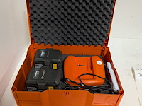 Doorslijper 230mm inclusief accupakket (2 accu's en lader) husqvarna, k535i, bouwjaar 2020 - afbeelding 10 van  12