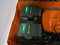 Doorslijper 230mm inclusief accupakket (2 accu's en lader) husqvarna, k535i, bouwjaar 2020 - afbeelding 12 van  12