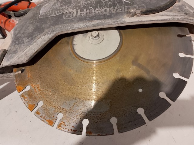 Doorslijper 350mm 230v ~ husqvarna, k4000 wet, bouwjaar 2021 - afbeelding 6 van  6