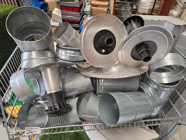 Doorvoeren etc. tbv mechanische ventilatie anjo, partij - afbeelding 1 van  6