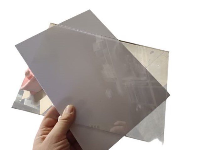 Doorzichtiche prijzenkaart met verstevigimnge a4 50 stuks - afbeelding 9 van  9