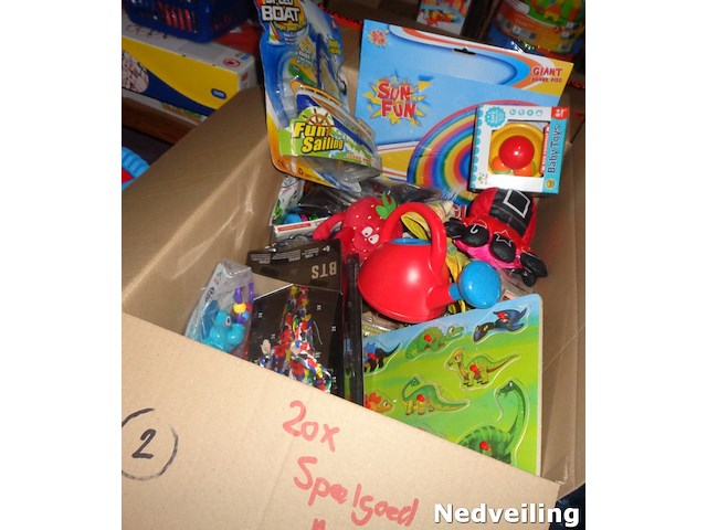 Doos 2 met mix speelgoed 20 stuks - afbeelding 1 van  3