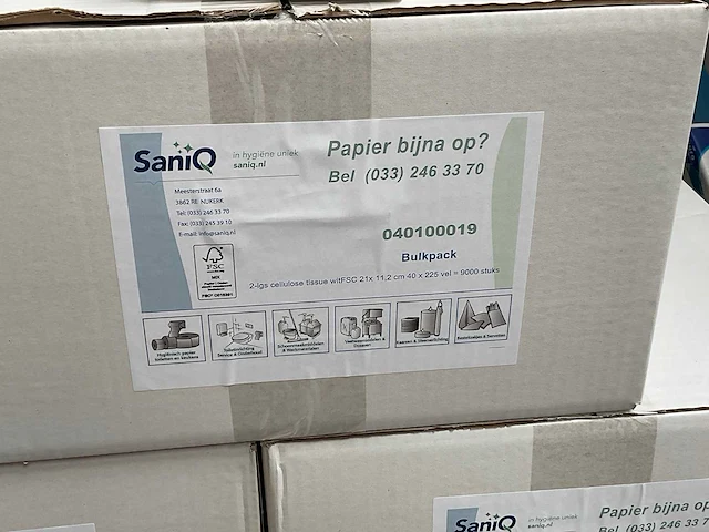 Doos á 40x225 vel 2-laags tissues - afbeelding 2 van  3