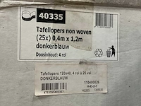 Doos á 4x25 vel tafellopers (2x) - afbeelding 2 van  2