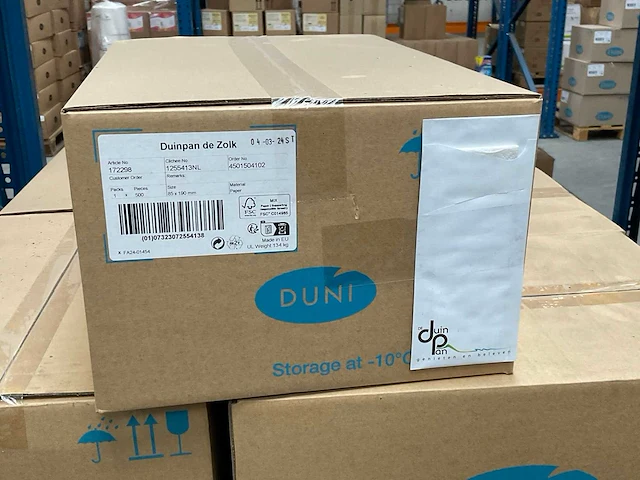Doos á 500 stuks duni bestekzakjes (21x) - afbeelding 3 van  3