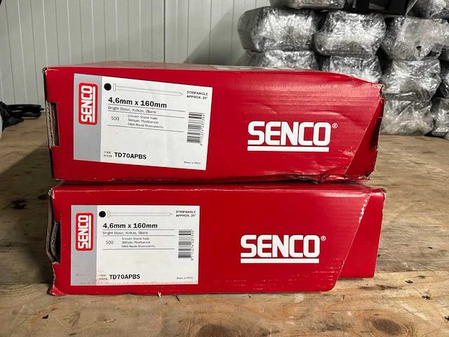 Doos á 500st senco 4.6x160mm spijkers (2x) - afbeelding 2 van  2