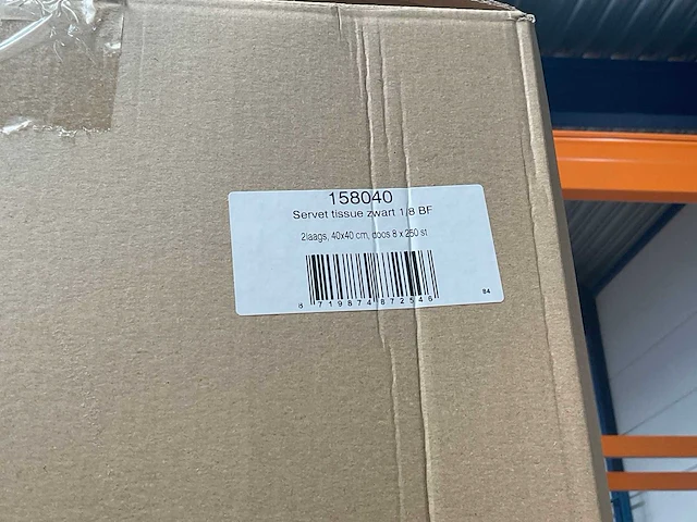 Doos á 8x250 stuks servetten (4x) - afbeelding 2 van  2