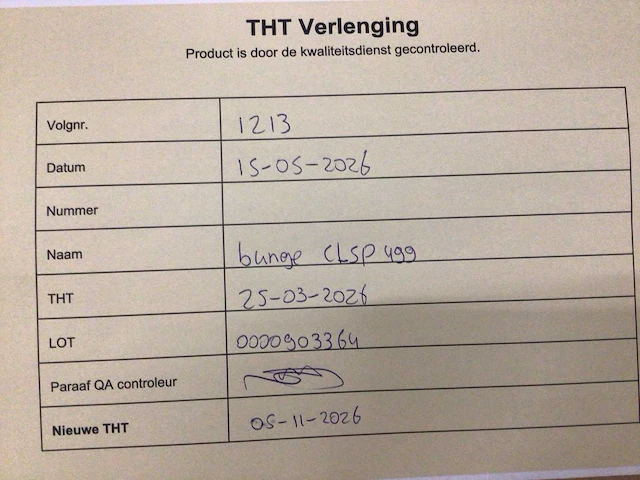 Doos bunge clsp 499 (25kg) (7x) - afbeelding 4 van  4