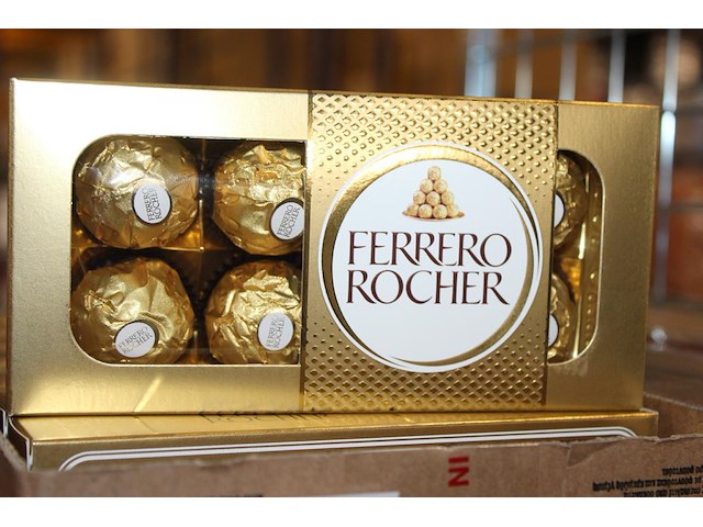 Doos ferrero rocher. 8x 8 stuks. - afbeelding 2 van  2