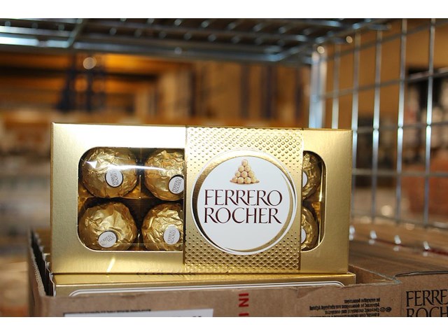 Doos ferrero rocher. 8x 8 stuks. - afbeelding 1 van  2