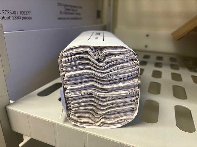 Doos gevouwen schoonmaakpapier (10x) - afbeelding 1 van  2