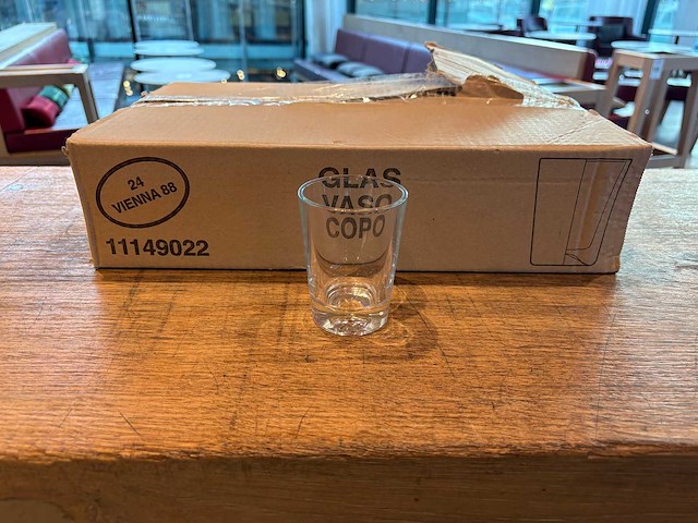 Doos glazen (5x) - afbeelding 1 van  2