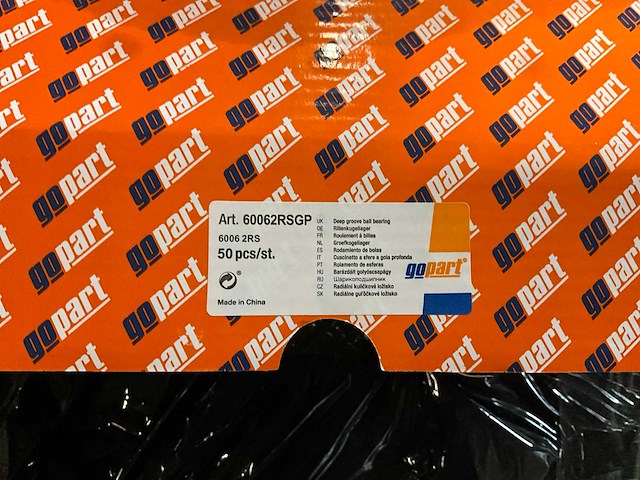 Doos gopart 6006 2rs groefkogellagers (36x) - afbeelding 3 van  6