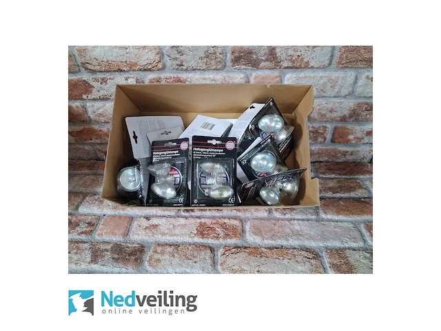 Doos halogeen priklampen 12 volt - afbeelding 2 van  3