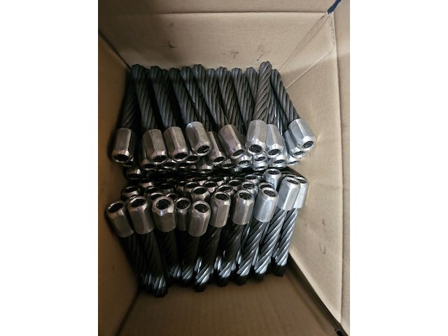 Doos met 150 stuks onkruidborstels zeskant 22 voor oa tielbürger en etesia - afbeelding 1 van  4