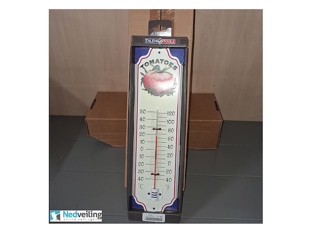 Doos met 6 thermometers voor buiten - afbeelding 3 van  3