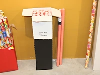 Doos met bakstenenpaier