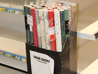 Doos met inpakpapier kerst - afbeelding 2 van  2