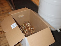 Doos met led lampen in diverse maten, 15 stuks. - afbeelding 2 van  3