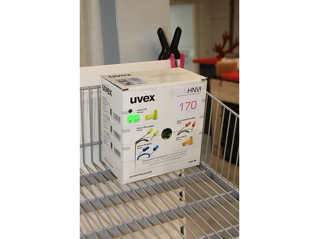 Doos met oordopjes uvex - afbeelding 2 van  2