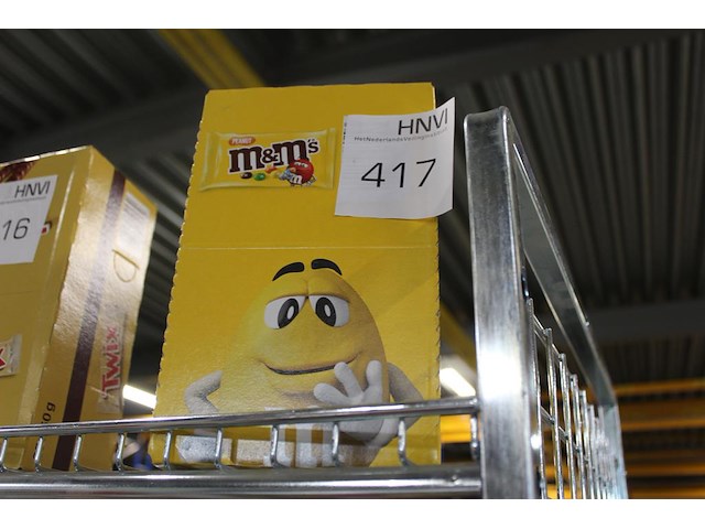 Doos m&m. 24 stuks. - afbeelding 1 van  2