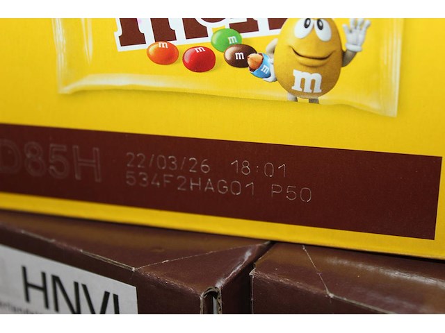 Doos m&m. 24 stuks. - afbeelding 2 van  2