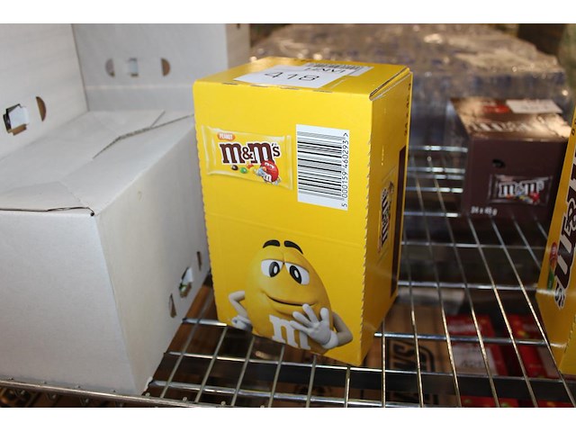 Doos m&m. 24 stuks. - afbeelding 1 van  2