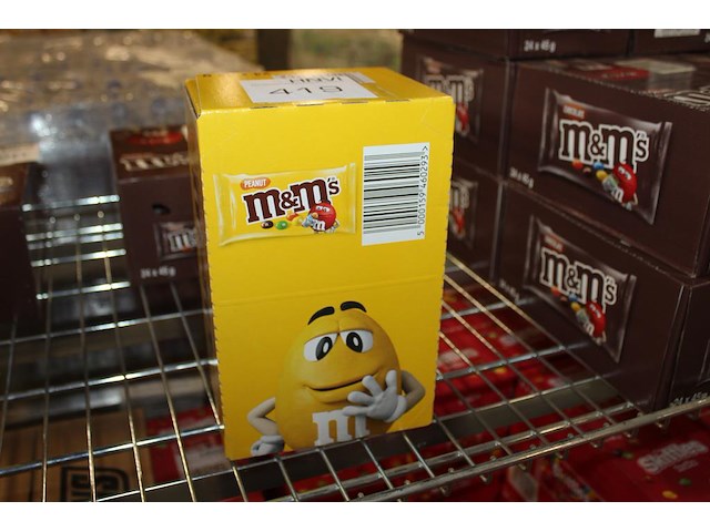 Doos m&m. 24 stuks. - afbeelding 1 van  2
