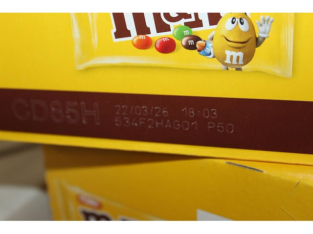 Doos m&m. 24 stuks. - afbeelding 2 van  2