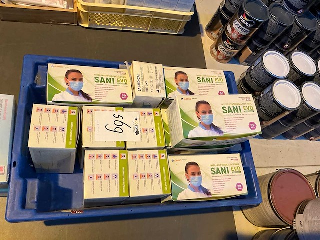 Doos mondkapjes (17x) - afbeelding 3 van  3