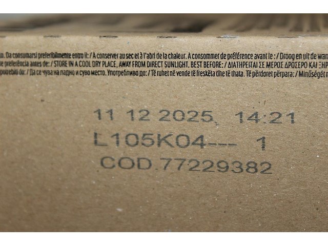 Doos nutella biscuits. 28 stuks. tht 12-2025. - afbeelding 2 van  2