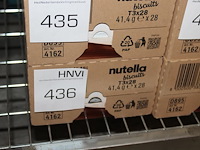 Doos nutella biscuits. 28 stuks. tht 12-2025. - afbeelding 1 van  2