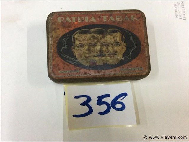 Doos patria tabak - afbeelding 1 van  2