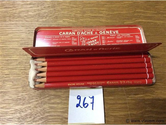 Doos potloden caran d'ache - afbeelding 2 van  2