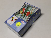 Doos rietjes met 3d fruit in ds x - afbeelding 1 van  3