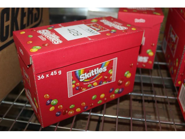 Doos skittles. 36 zakjes. - afbeelding 1 van  2