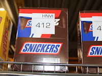 Doos snickers. 24 stuks. - afbeelding 1 van  2