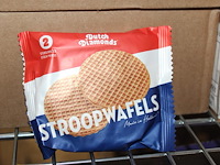 Doos stroopwafels dutch diamonds. 45x2 stuks. tht 6-26. - afbeelding 1 van  2