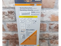 Doos vol pakken meister schuurpapier div. korrel (d1027) - afbeelding 3 van  5