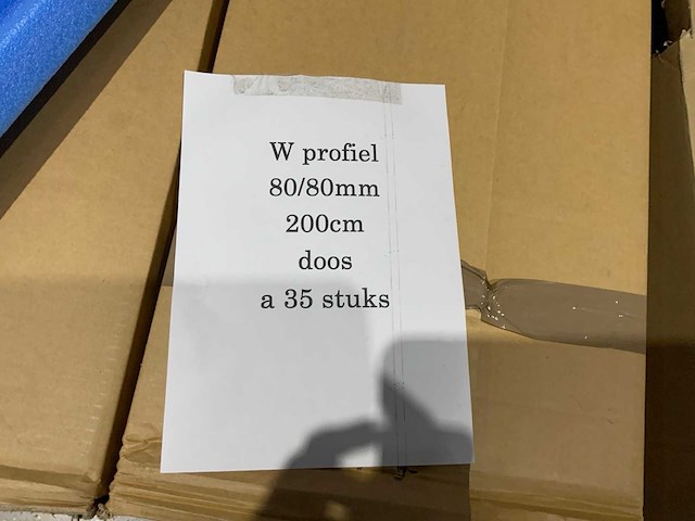 Doos w profiel (5x) - afbeelding 2 van  3