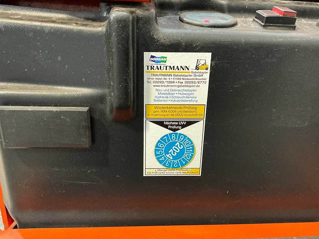 Doosan - 2009 - ledh18 - elektrische palletwagen - afbeelding 9 van  11