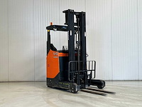 Doosan - 2013 - br14jw-7 - 6.25m triplex, free-lift, side-shift - reach truck - afbeelding 1 van  7